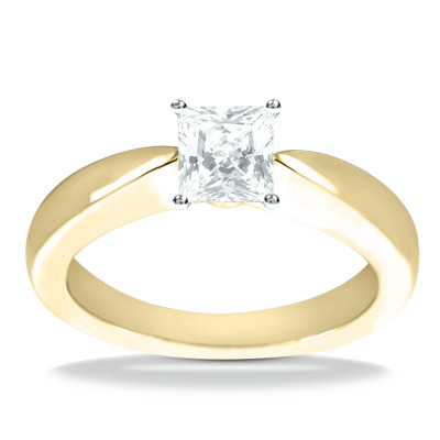 Solitaire Diamond Engagement Ring - view 16