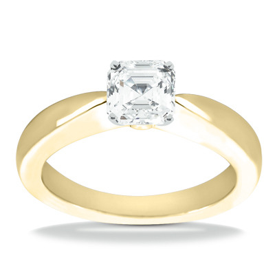 Solitaire Diamond Engagement Ring - view 13