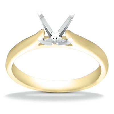 Solitaire Diamond Engagement Ring - view 14