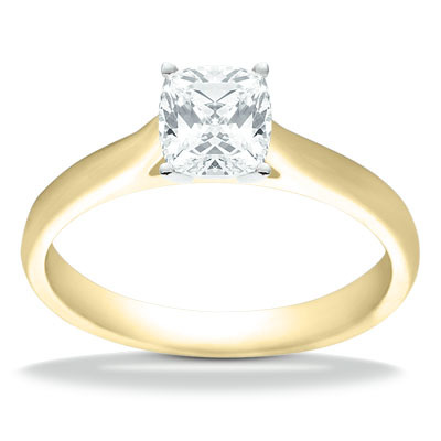 Solitaire Diamond Engagement Ring - view 26