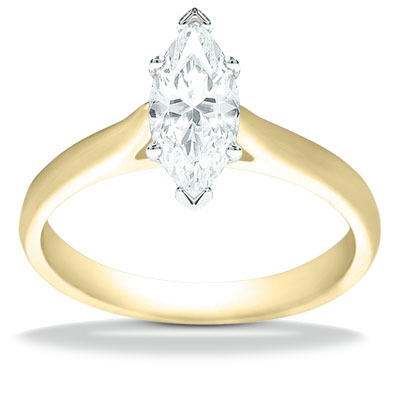 Solitaire Diamond Engagement Ring - view 23