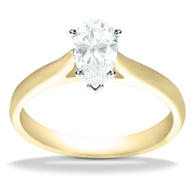 Solitaire Diamond Engagement Ring - view 21 of 26