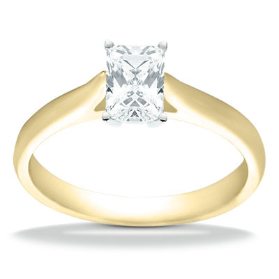 Solitaire Diamond Engagement Ring - view 19