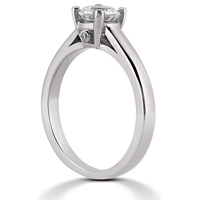 0.75 ct. Solitaire Diamond Engagement Ring - view 2