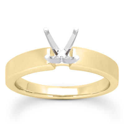 Prong Set Solitaire Diamond Engagement Ring