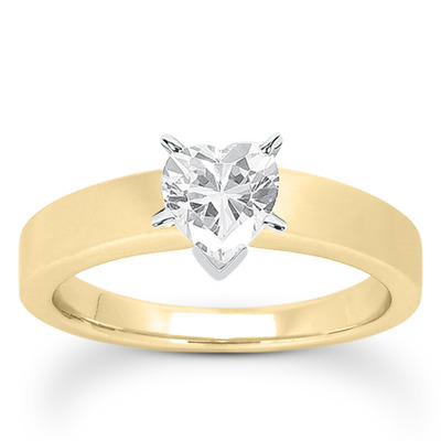 Prong Set Solitaire Diamond Engagement Ring - view 20 of 22