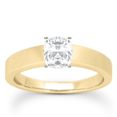 Prong Set Solitaire Diamond Engagement Ring - view 15 of 22