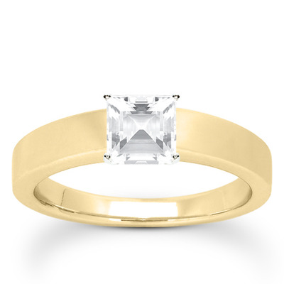 Prong Set Solitaire Diamond Engagement Ring - view 13