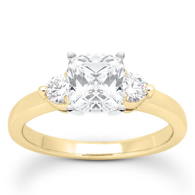 Three Stone Prong Set Diamond Engagement Ring (0.30 ct.tw.) - view 26 of 26