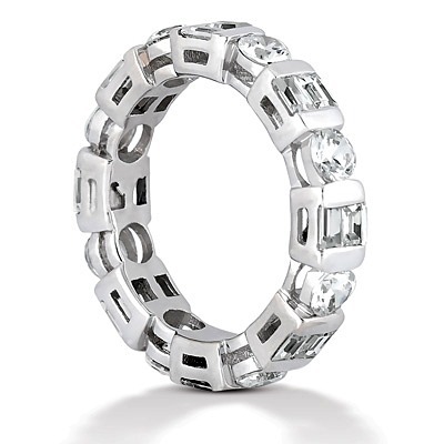 2.66 ct. t.w. Combination Diamond Eternity Wedding Band - view 3 of 3