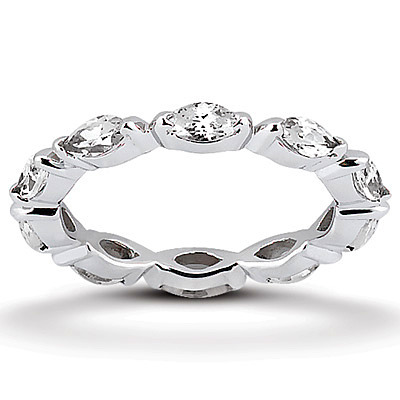 2.00 ct. Marquise Diamond Eternity Wedding Band - view 1 of 3