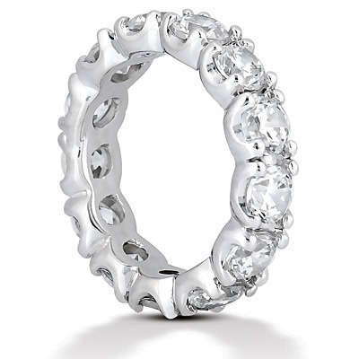 4.20 ct. Diamond Eternity Wedding Band - view 3 of 3