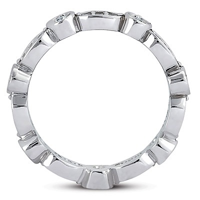 0.42 ct. Diamond Eternity Wedding Band - view 2