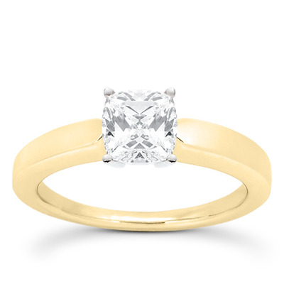 Prong Set Solitaire Diamond Engagement Ring - view 25