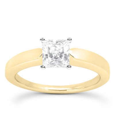 Prong Set Solitaire Diamond Engagement Ring - view 19 of 25