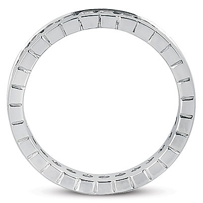 0.78 ct. Round Cut Channel Set Diamond Eternity Wedding Band - view 1 of 3