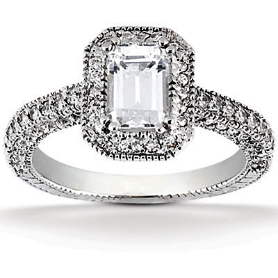 Halo Diamond Engagement Ring (0.76 t.c.w.) - view 1 of 3