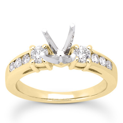 Round Cut Prong Set Diamond Engagement Ring (0.58 ct.tw.) - view 14 of 25