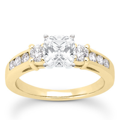 Round Cut Prong Set Diamond Engagement Ring (0.58 ct.tw.) - view 25 of 25