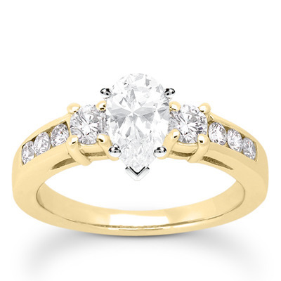 Round Cut Prong Set Diamond Engagement Ring (0.58 ct.tw.) - view 20 of 25