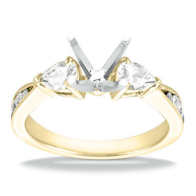 Pear Shaped Diamond Engagement Ring (0.51 t.c.w.) - view 23 of 24