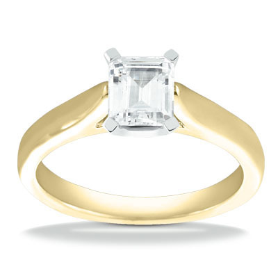 Classic Cathedral Solitaire Diamond Engagement Ring - view 25 of 26