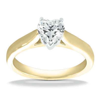 Classic Cathedral Solitaire Diamond Engagement Ring - view 24 of 26