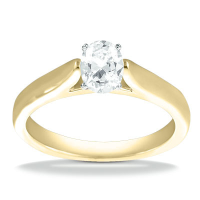 Classic Cathedral Solitaire Diamond Engagement Ring - view 22 of 26