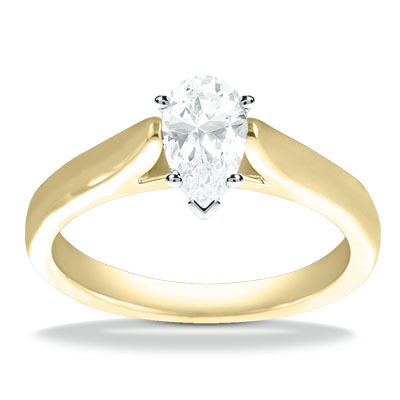 Classic Cathedral Solitaire Diamond Engagement Ring - view 21 of 26