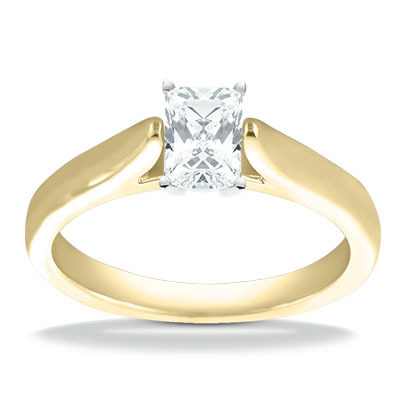 Classic Cathedral Solitaire Diamond Engagement Ring - view 19 of 26