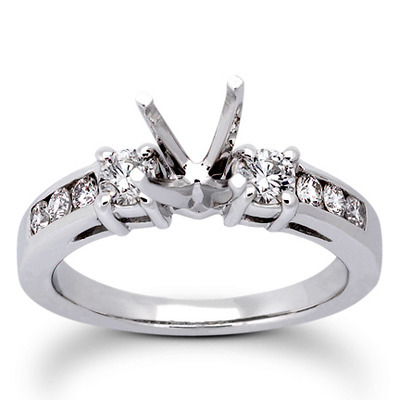 Round Cut Prong Set Diamond Engagement Ring (0.58 ct.tw.) - view 15 of 25