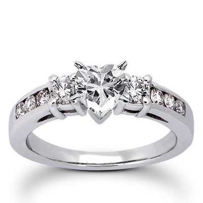 Round Cut Prong Set Diamond Engagement Ring (0.58 ct.tw.) - view 12 of 25