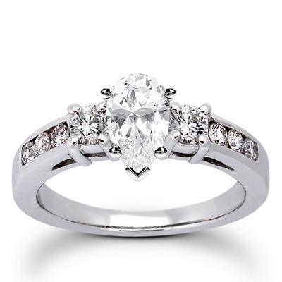 Round Cut Prong Set Diamond Engagement Ring (0.58 ct.tw.) - view 9 of 25