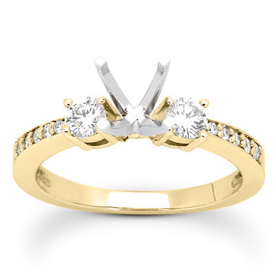 Round Cut Prong Set Diamond Engagement Ring (0.39 ct. tw.) - view 13 of 23