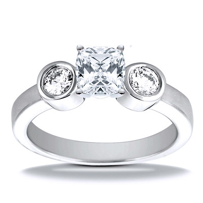 0.20 ct. Diamond Engagement Ring - view 11