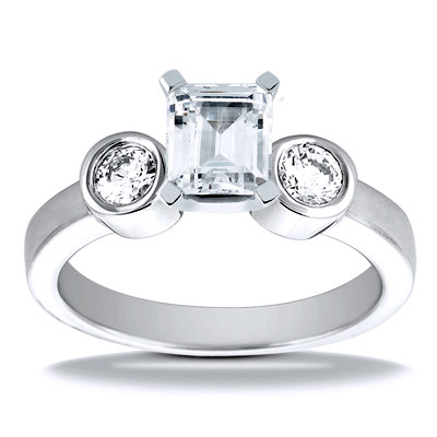 0.20 ct. Diamond Engagement Ring - view 10