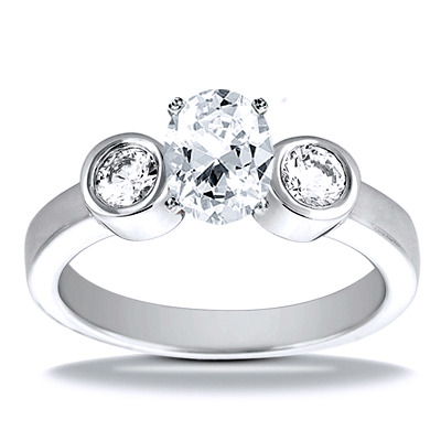 0.20 ct. Diamond Engagement Ring - view 7