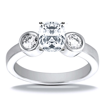 0.20 ct. Diamond Engagement Ring - view 4