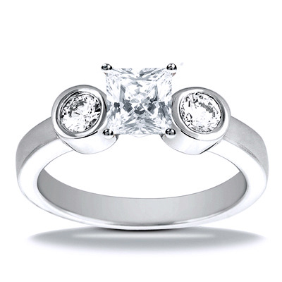 0.30 ct. Diamond Engagement Ring - view 5