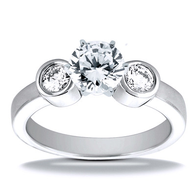 0.30 ct. Diamond Engagement Ring - view 3