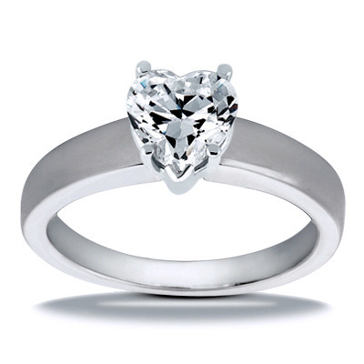 Prong Set Solitaire Diamond Engagement Ring - view 9 of 22