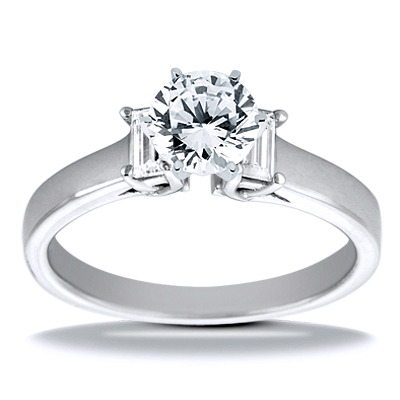 0.50 ct. Diamond Engagement Ring - view 3