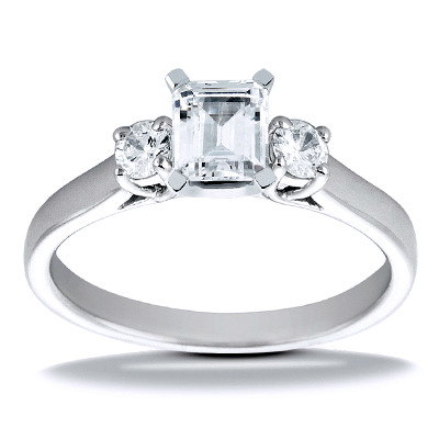 0.20 ct. Round Cut Prong Set Diamond Engagement Ring - view 10