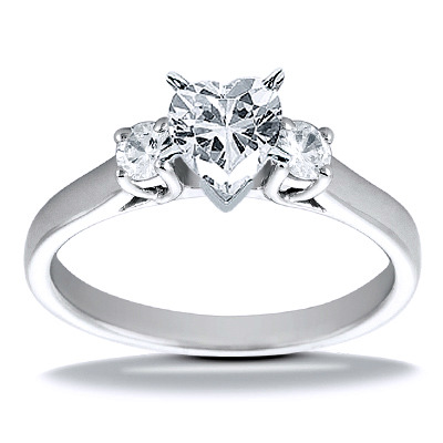 0.20 ct. Round Cut Prong Set Diamond Engagement Ring - view 9