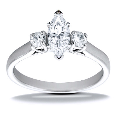 0.20 ct. Round Cut Prong Set Diamond Engagement Ring - view 8