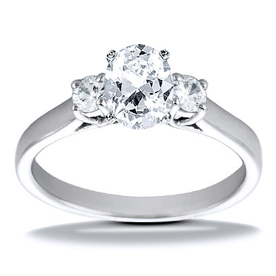 0.20 ct. Round Cut Prong Set Diamond Engagement Ring - view 7