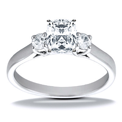 0.20 ct. Round Cut Prong Set Diamond Engagement Ring - view 4 of 22