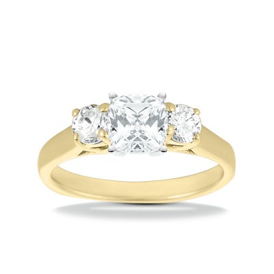 0.50 ct. Diamond Engagement Ring - view 11