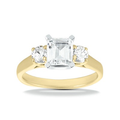 0.50 ct. Diamond Engagement Ring - view 10