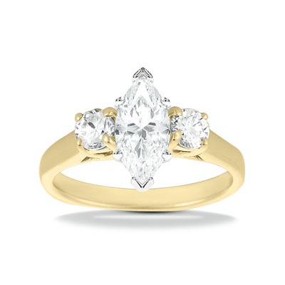 0.50 ct. Diamond Engagement Ring - view 9